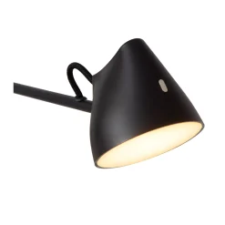 MILNE - Wandlamp - LED Dimb. - 2x8W 2700K - Zwart*Lucide New