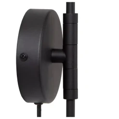 MILNE - Wandlamp - LED Dimb. - 2x8W 2700K - Zwart*Lucide New