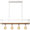 MILONGA - Hanglamp - 4xE27 - Wit*Lucide Online