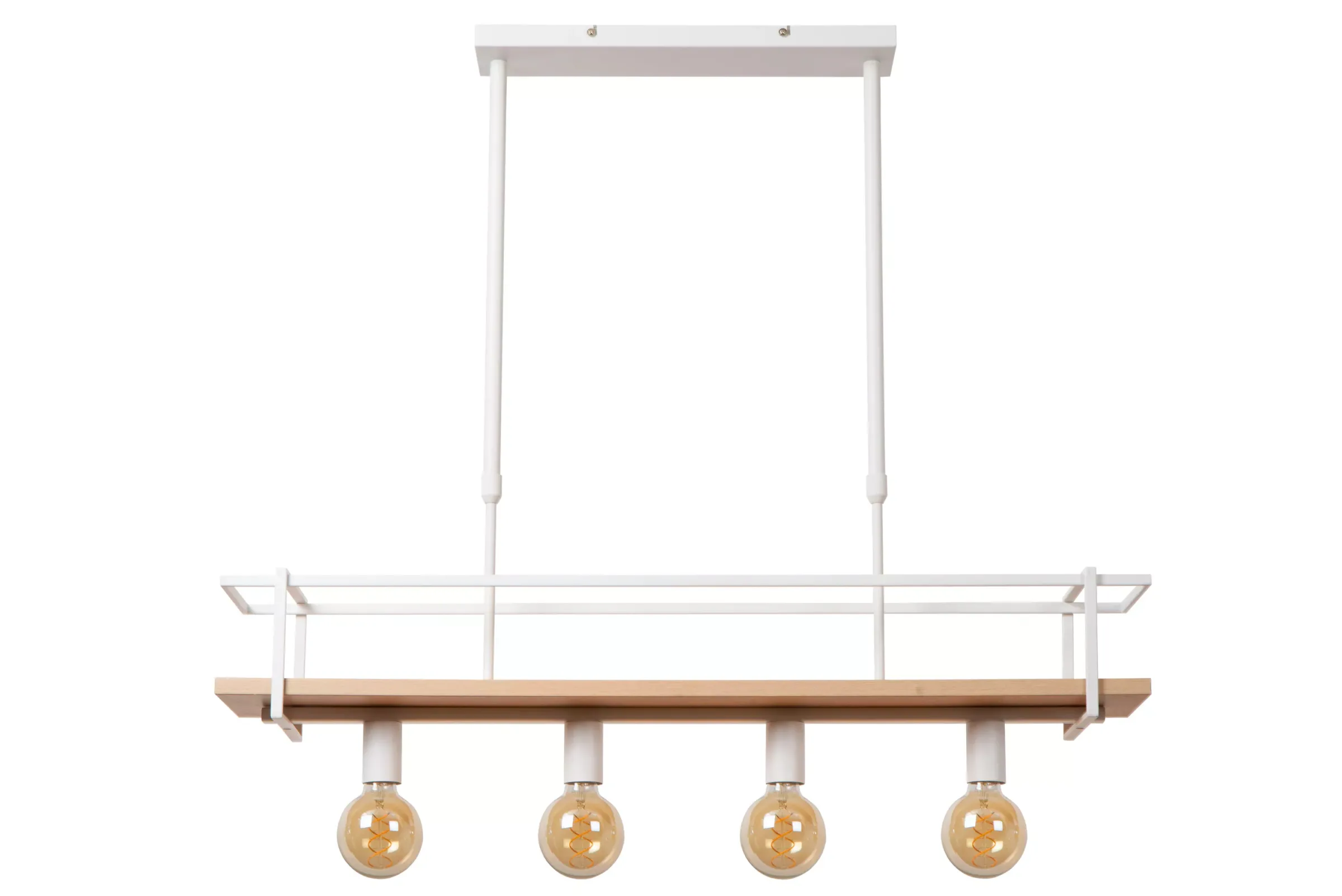 MILONGA - Hanglamp - 4xE27 - Wit*Lucide Online
