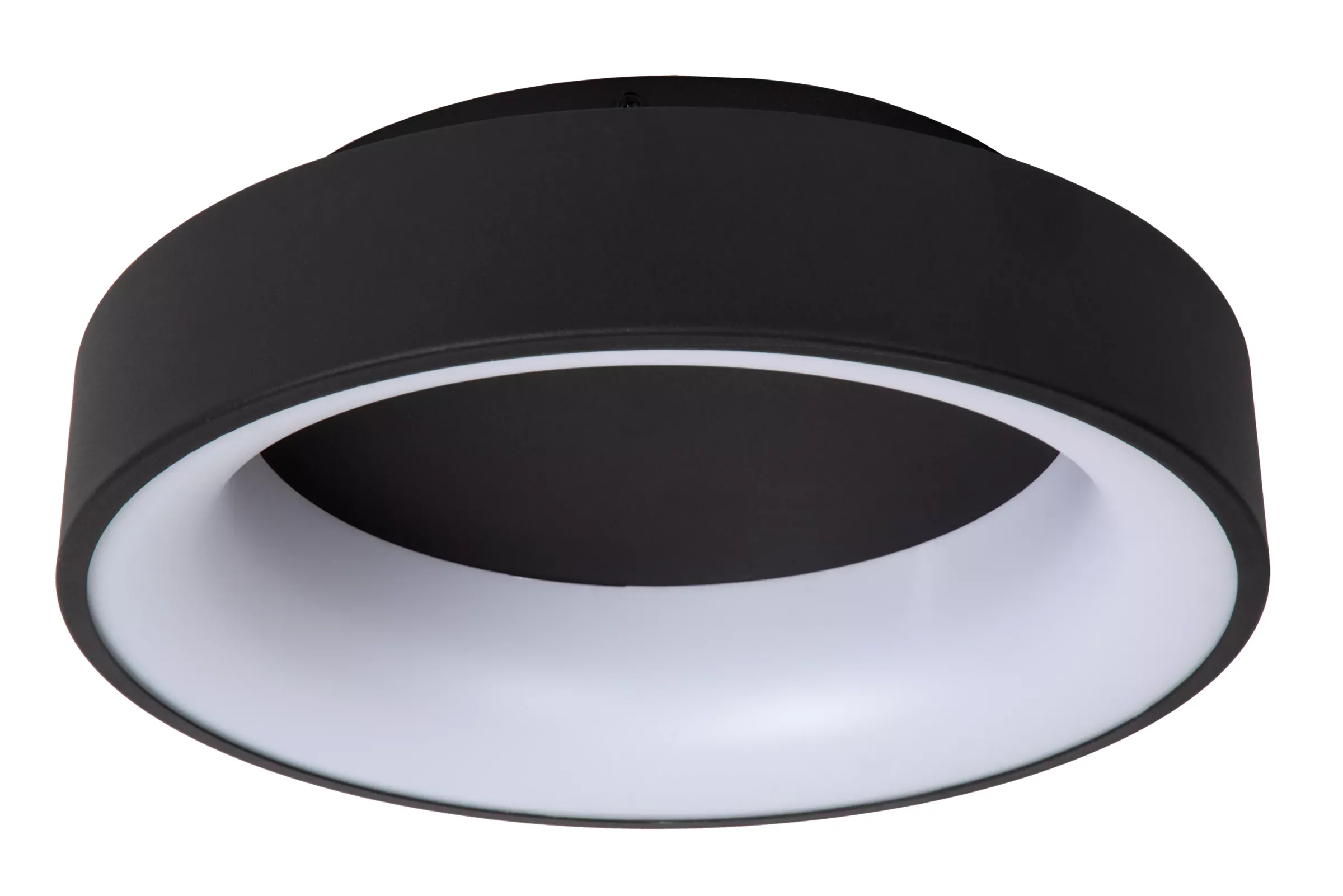 MIRAGE - Plafonnière - Ø 38 cm - LED Dimb. - 1x22W 2700K - Zwart*Lucide Discount
