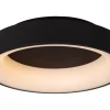 MIRAGE - Plafonnière - Ø 45 cm - LED Dimb. - 1x33W 2700K - Zwart*Lucide Outlet