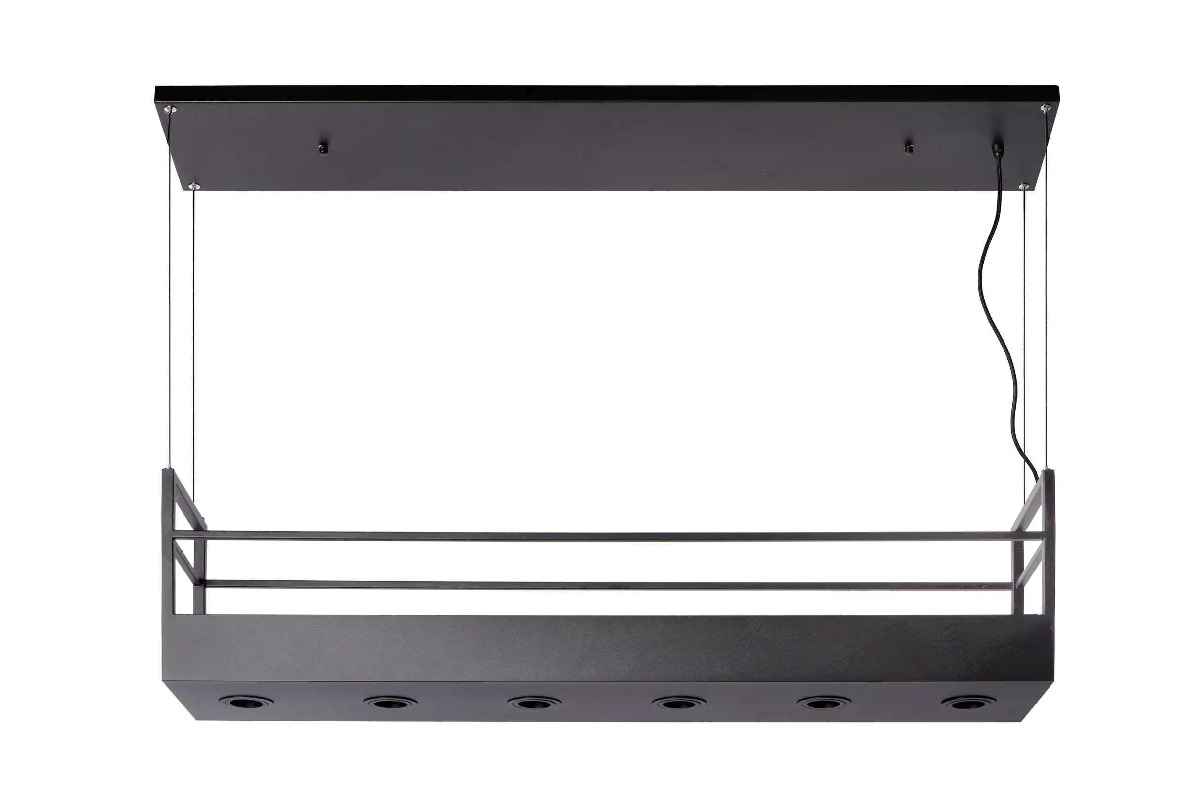 MIRAVELLE - Hanglamp - 6xGU10 - Zwart*Lucide Clearance