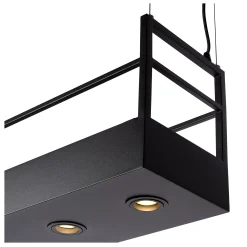 MIRAVELLE - Hanglamp - 6xGU10 - Zwart*Lucide Clearance