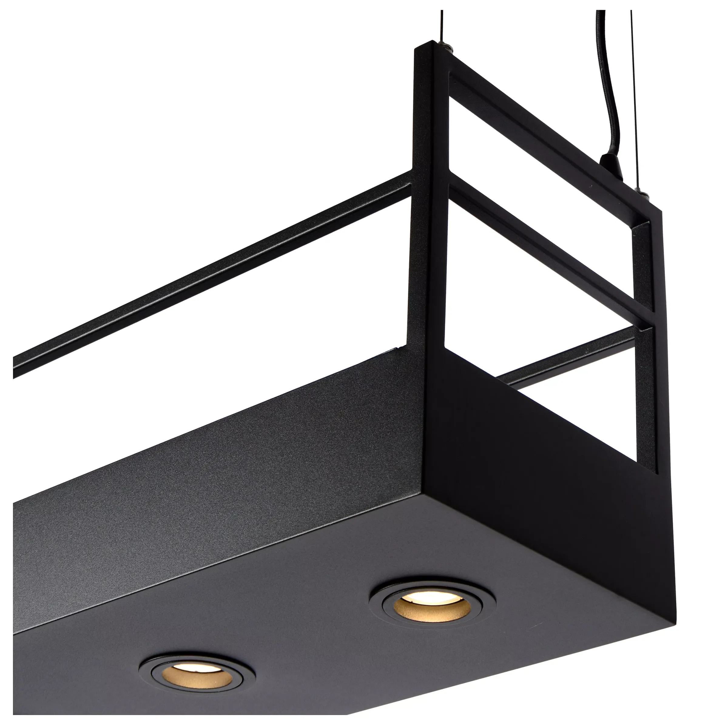 MIRAVELLE - Hanglamp - 6xGU10 - Zwart*Lucide Clearance