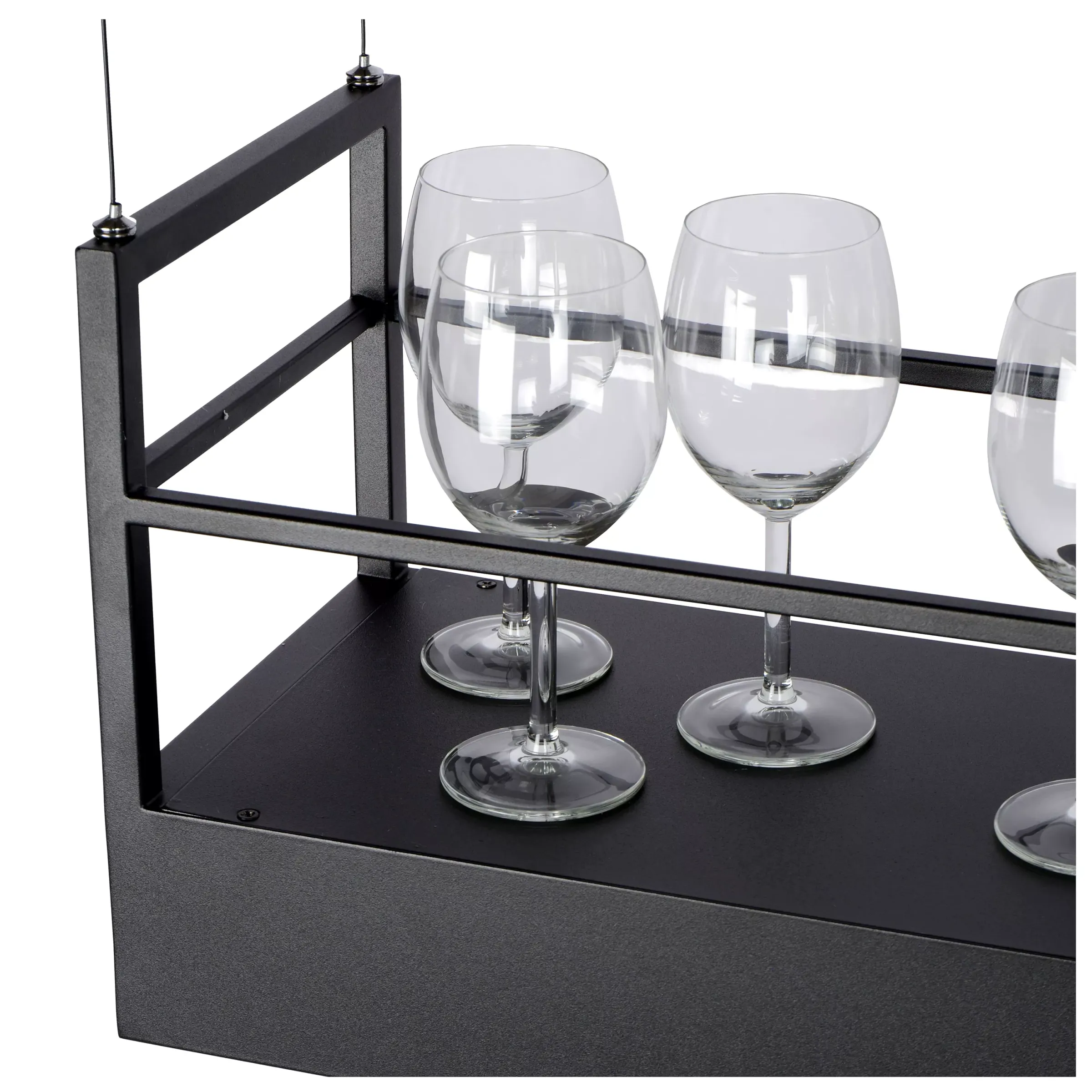 MIRAVELLE - Hanglamp - 6xGU10 - Zwart*Lucide Clearance
