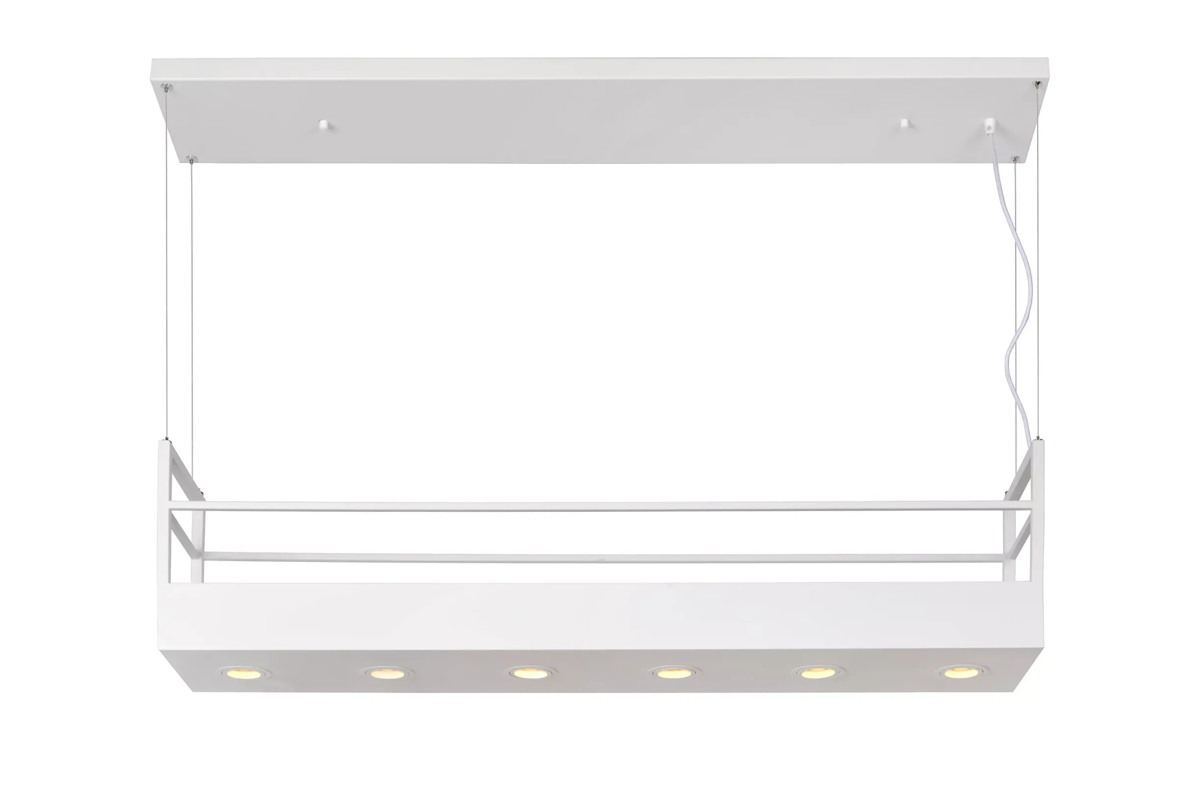 MIRAVELLE - Hanglamp - 6xGU10 - Wit*Lucide Outlet