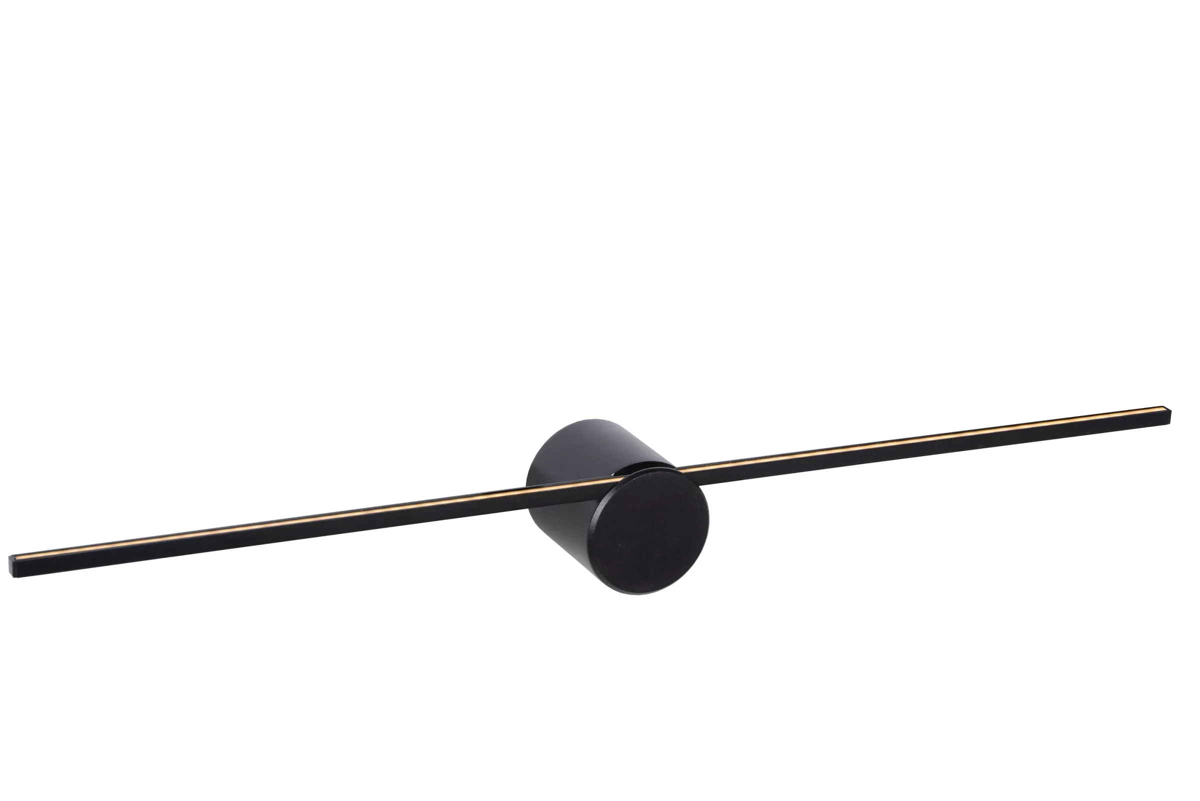 MIZAR - Wandlamp Badkamer - LED - 1x6W 2700K - IP44 - Zwart*Lucide Online