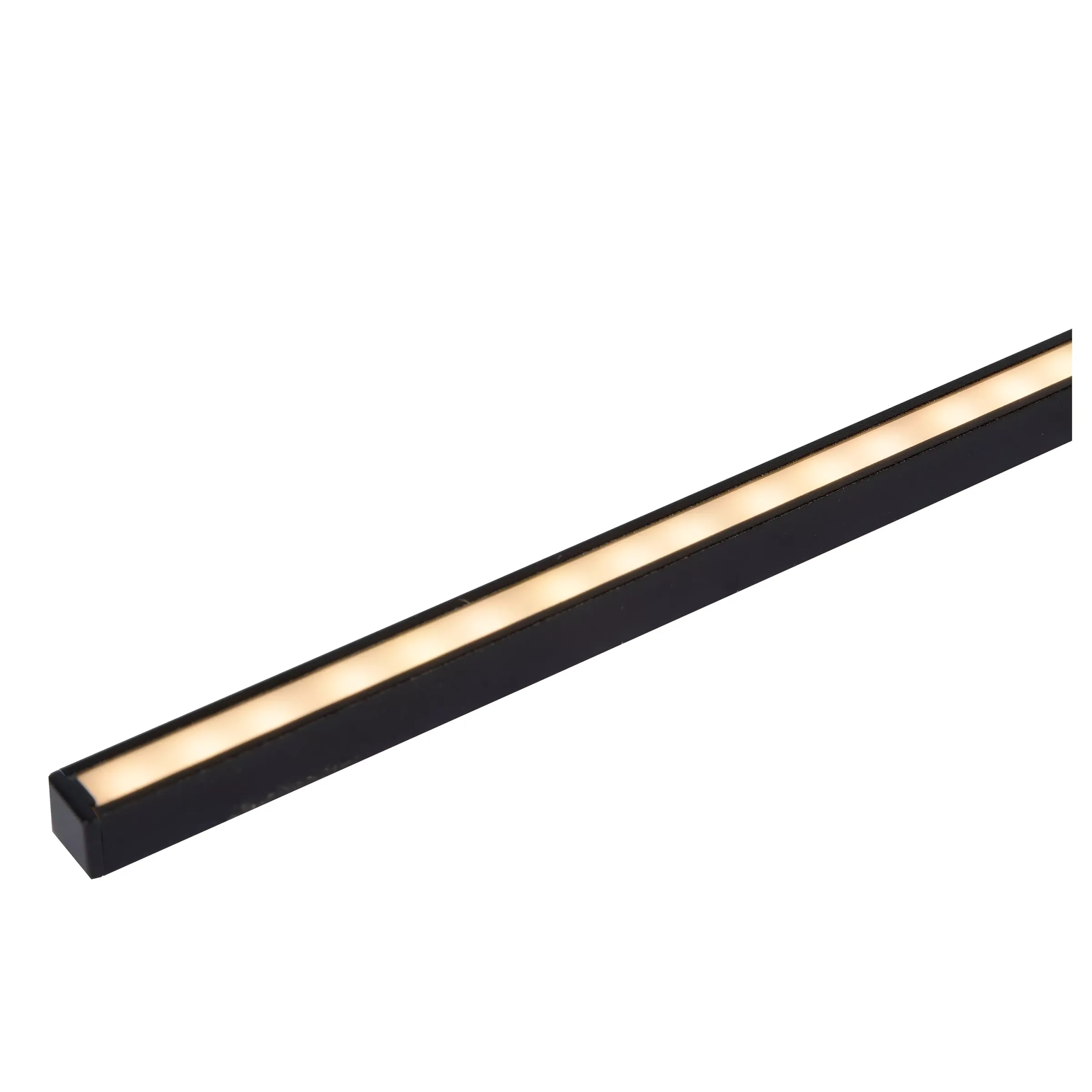 MIZAR - Wandlamp Badkamer - LED - 1x6W 2700K - IP44 - Zwart*Lucide Online