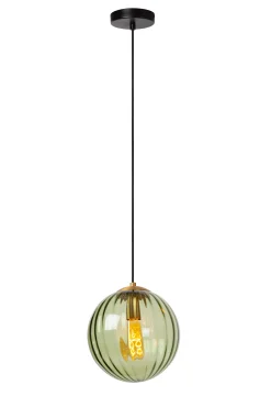 MONSARAZ - Hanglamp - Ø 25 cm - 1xE27 - Groen*Lucide Sale