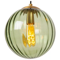 MONSARAZ - Hanglamp - Ø 25 cm - 1xE27 - Groen*Lucide Sale