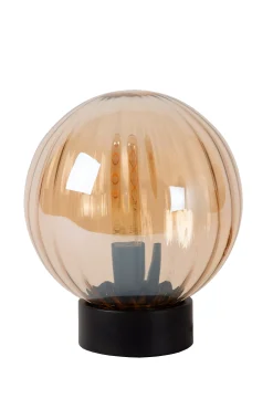 MONSARAZ - Tafellamp - Ø 25 cm - 1xE27 - Amber*Lucide Hot