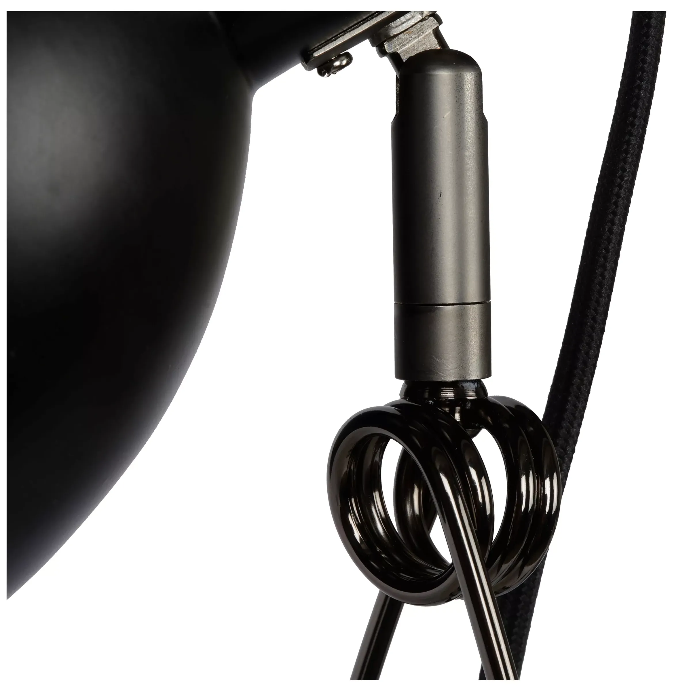 MOYS - Klemlamp - 1xE27 - Zwart*Lucide Cheap