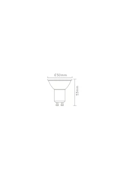 MR16 - Led lamp - Ø 5 cm - LED - GU10 - 1x5W 2700K - Transparant*Lucide Online