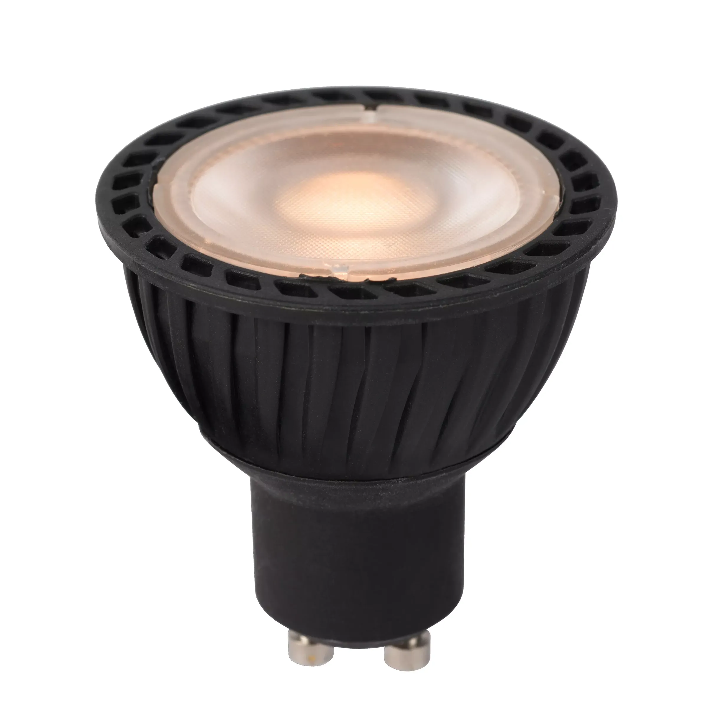 MR16 - Led lamp - Ø 5 cm - LED Dimb. - GU10 - 1x5W 2200K/2500K/2700K - Zwart*Lucide New