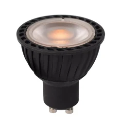 MR16 - Led lamp - Ø 5 cm - LED Dimb. - GU10 - 1x5W 2200K/2500K/2700K - Zwart*Lucide New