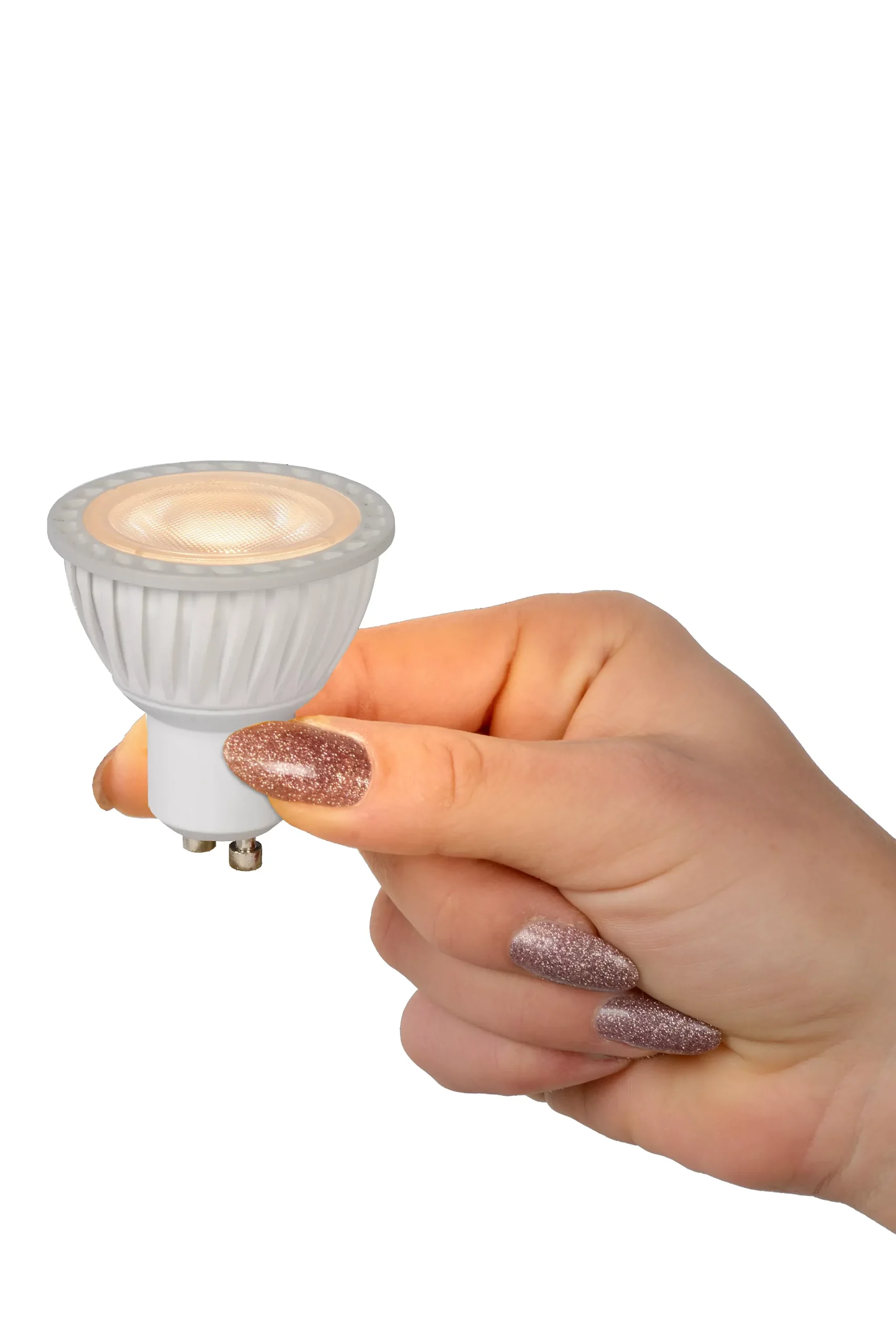 MR16 - Led lamp - Ø 5 cm - LED Dimb. - GU10 - 1x5W 2200K/2500K/2700K - Wit*Lucide Clearance