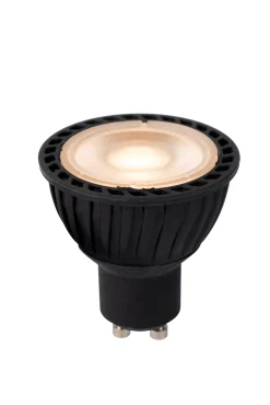 MR16 - Led lamp - Ø 5 cm - LED - GU10 - 1x5W 2700K - Dag/nacht sensor - Zwart*Lucide Cheap