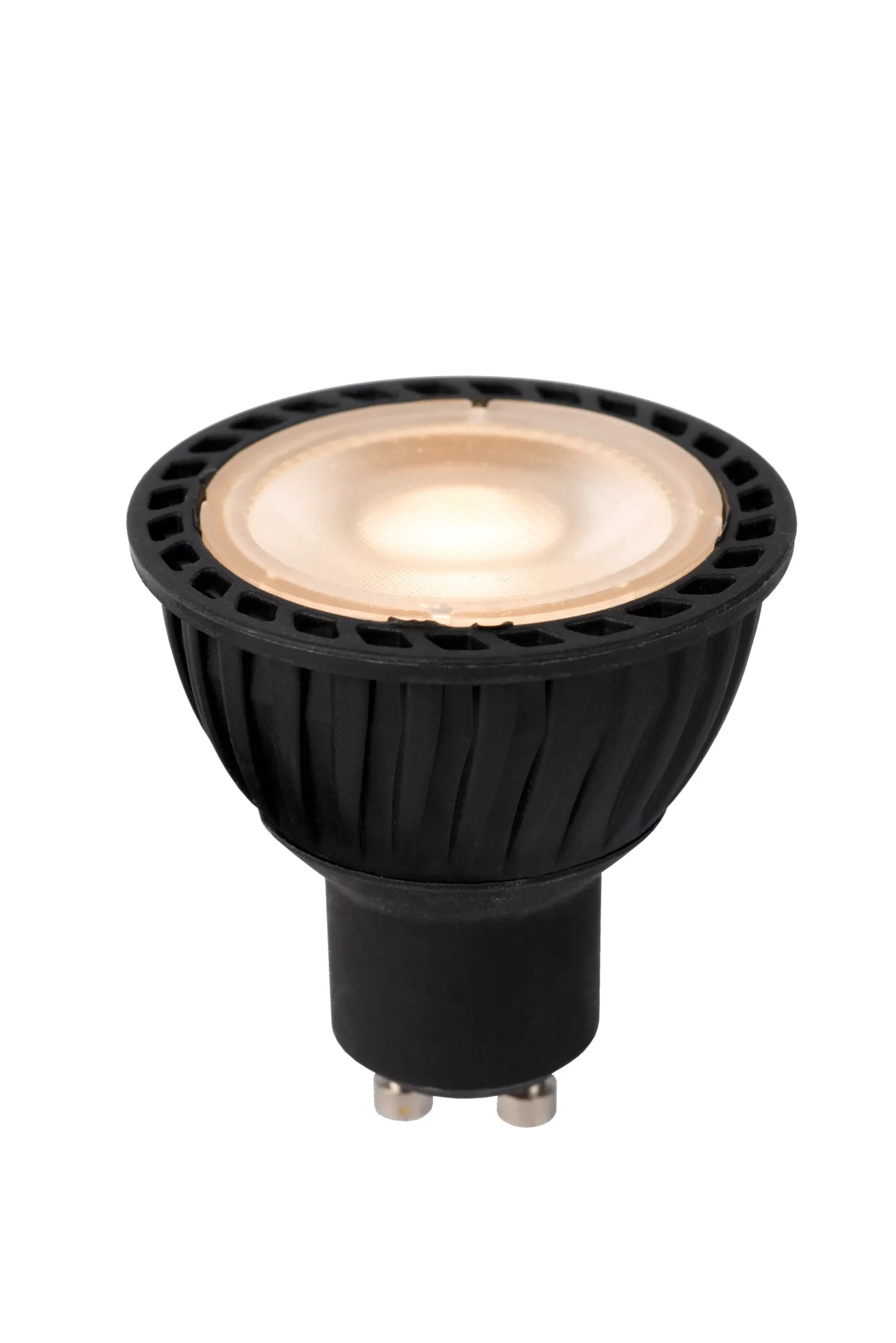 MR16 - Led lamp - Ø 5 cm - LED - GU10 - 1x5W 2700K - Dag/nacht sensor - Zwart*Lucide Cheap