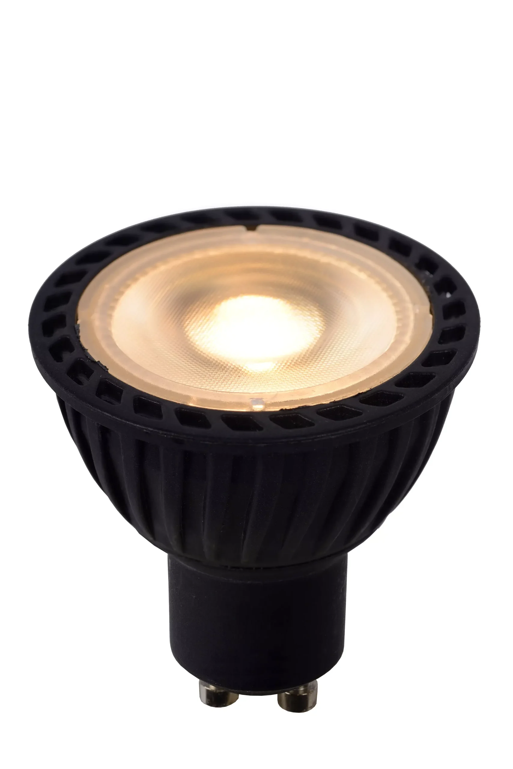 MR16 - Led lamp - Ø 5 cm - LED 3 StepDim - GU10 - 1x5W 2600K/2800K - Zwart*Lucide Outlet