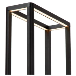 NARVIK - Sokkellamp - LED - 1x9,2W 3000K - IP65 - Zwart*Lucide Flash Sale