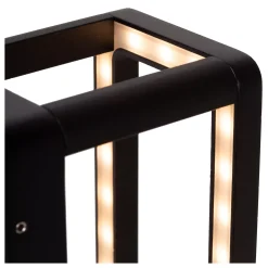 NARVIK - Wandlamp Binnen/Buiten - LED - 1x9,2W 3000K - IP65 - Zwart*Lucide Cheap