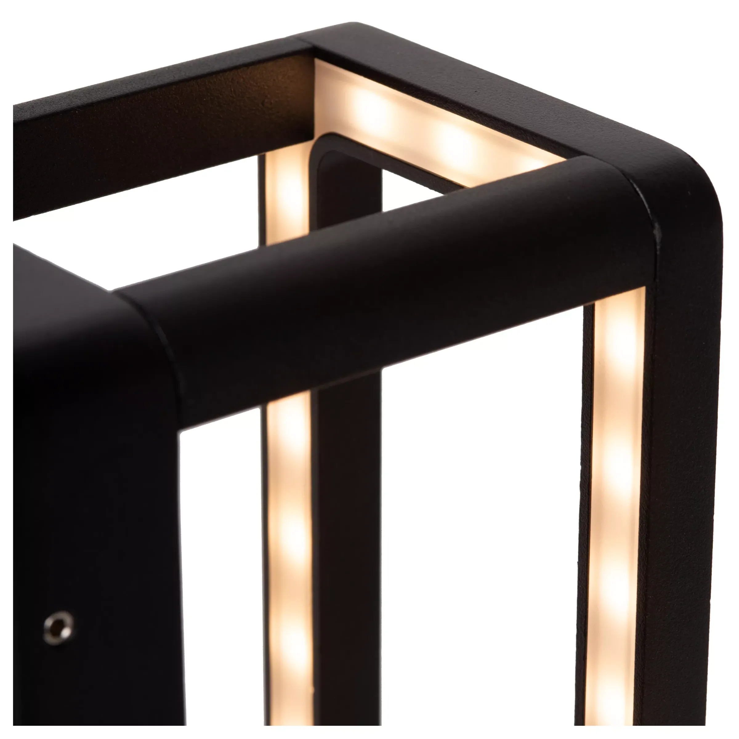NARVIK - Wandlamp Binnen/Buiten - LED - 1x9,2W 3000K - IP65 - Zwart*Lucide Cheap