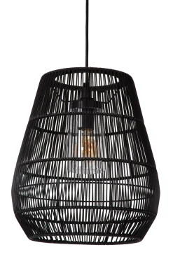 NERIDA - Hanglamp Binnen/Buiten - Ø 35 cm - 1xE27 - IP44 - Zwart*Lucide Hot