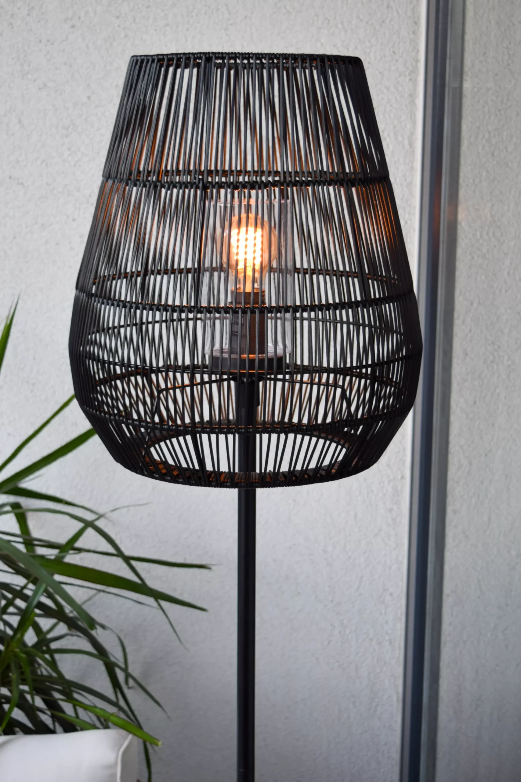 NERIDA - Vloerlamp Binnen/Buiten - Ø 35 cm - 1xE27 - IP44 - Zwart*Lucide Shop