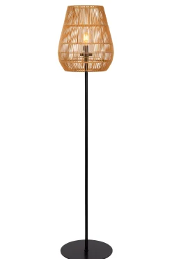 NERIDA - Vloerlamp Binnen/Buiten - Ø 35 cm - 1xE27 - IP44 - Naturel*Lucide Sale