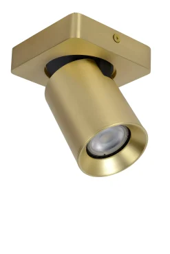 NIGEL - Plafondspot - LED Dim to warm - GU10 - 1x5W 2200K/3000K - Mat Goud / Messing*Lucide Cheap