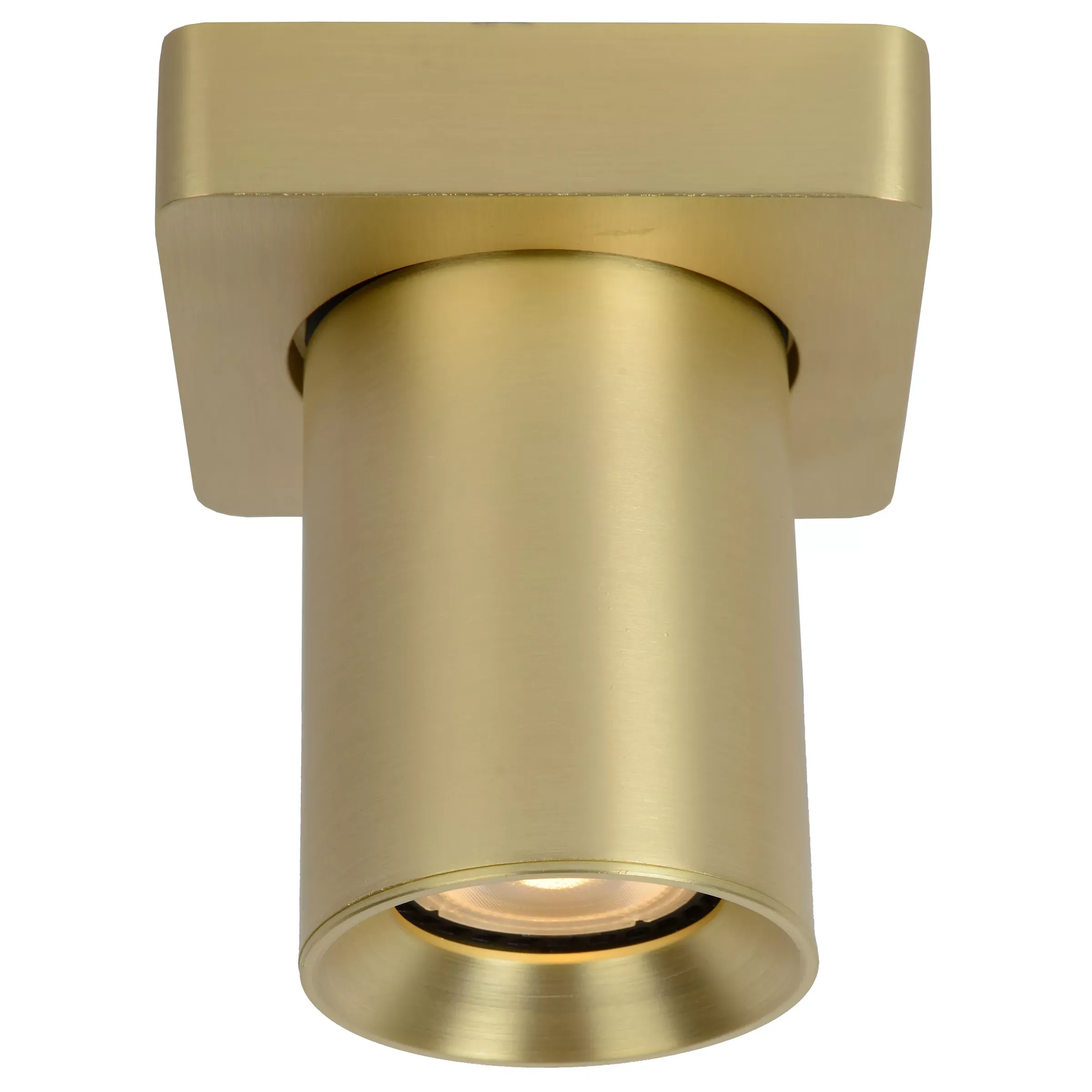 NIGEL - Plafondspot - LED Dim to warm - GU10 - 1x5W 2200K/3000K - Mat Goud / Messing*Lucide Cheap