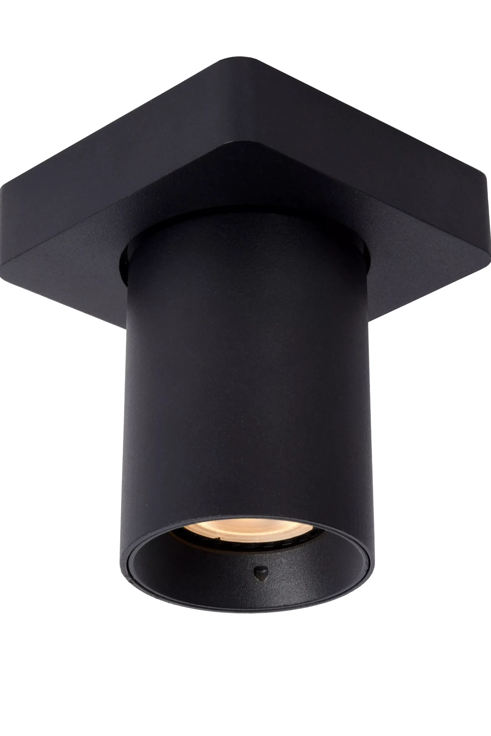 NIGEL - Plafondspot - LED Dim to warm - GU10 - 1x5W 2200K/3000K - Zwart*Lucide Clearance