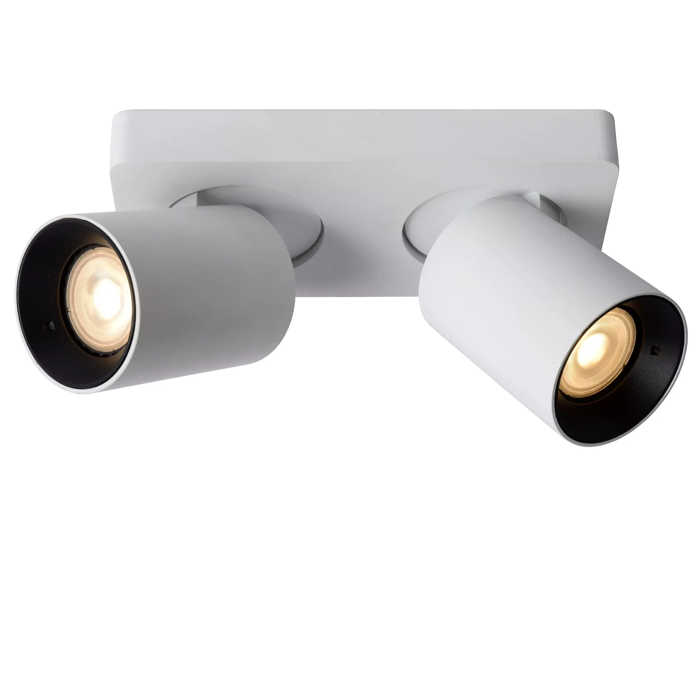 NIGEL - Plafondspot - LED Dim to warm - GU10 - 2x5W 2200K/3000K - Wit*Lucide Store