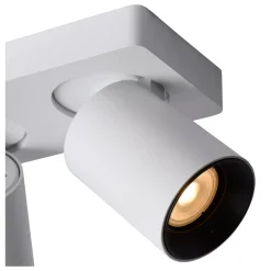 NIGEL - Plafondspot - LED Dim to warm - GU10 - 3x5W 2200K/3000K - Wit*Lucide Fashion