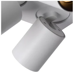 NIGEL - Plafondspot - LED Dim to warm - GU10 - 4x5W 2200K/3000K - Wit*Lucide Outlet