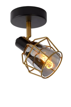NILA - Plafondspot - 1xE14 - Zwart*Lucide Hot