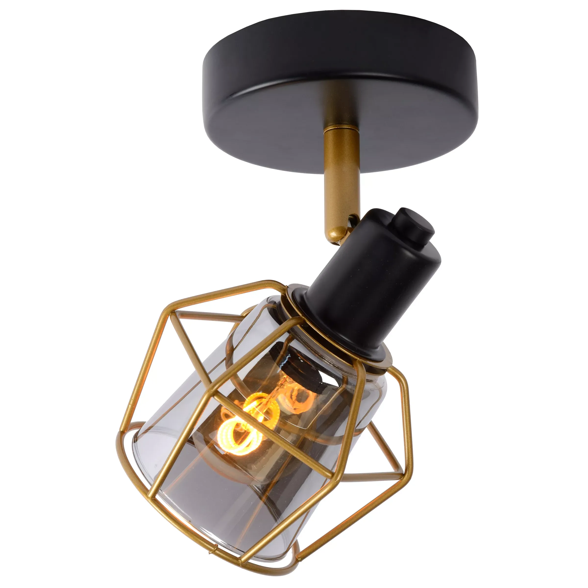 NILA - Plafondspot - 1xE14 - Zwart*Lucide Hot
