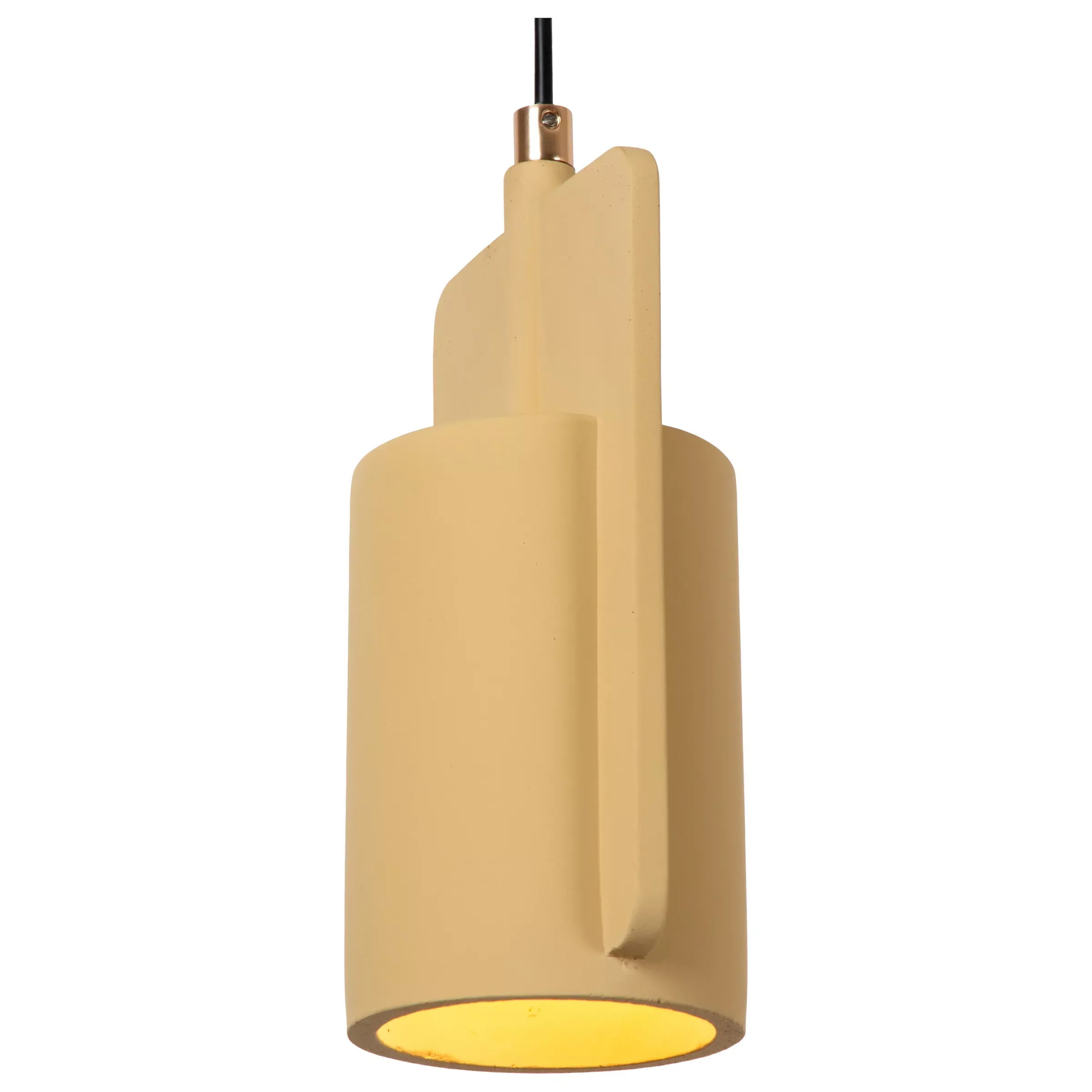 NINJA - Hanglamp - Ø 11,5 cm - 1xE27 - Geel*Lucide Cheap