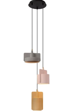 NINJA - Hanglamp - 3xE27 - Multicolor*Lucide Cheap