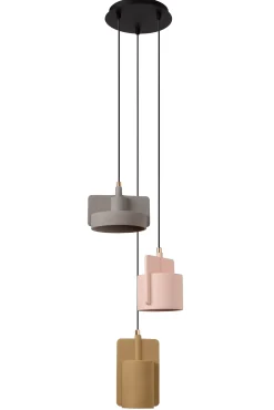 NINJA - Hanglamp - 3xE27 - Multicolor*Lucide Cheap