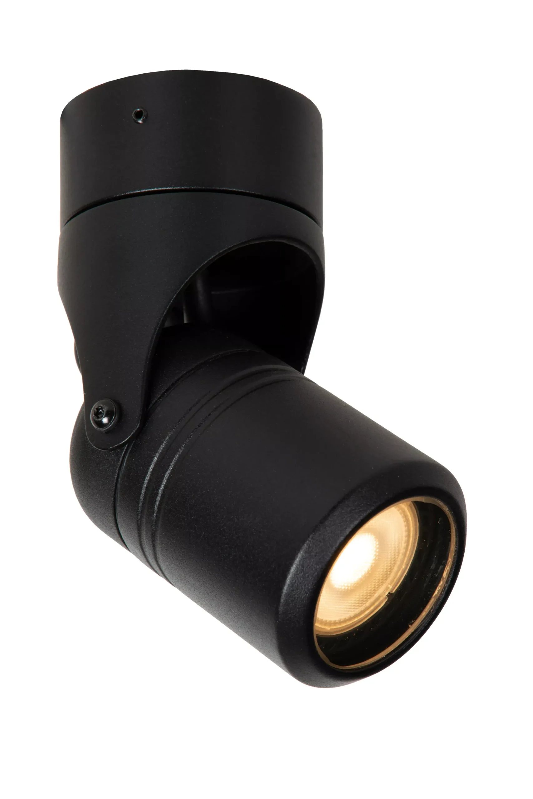 NIORT - Wandspot / Wandlamp Binnen/Buiten - 1xGU10 - IP44 - Zwart*Lucide Online