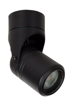 NIORT - Wandspot / Wandlamp Binnen/Buiten - 1xGU10 - IP44 - Zwart*Lucide Online