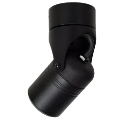 NIORT - Wandspot / Wandlamp Binnen/Buiten - 1xGU10 - IP44 - Zwart*Lucide Online
