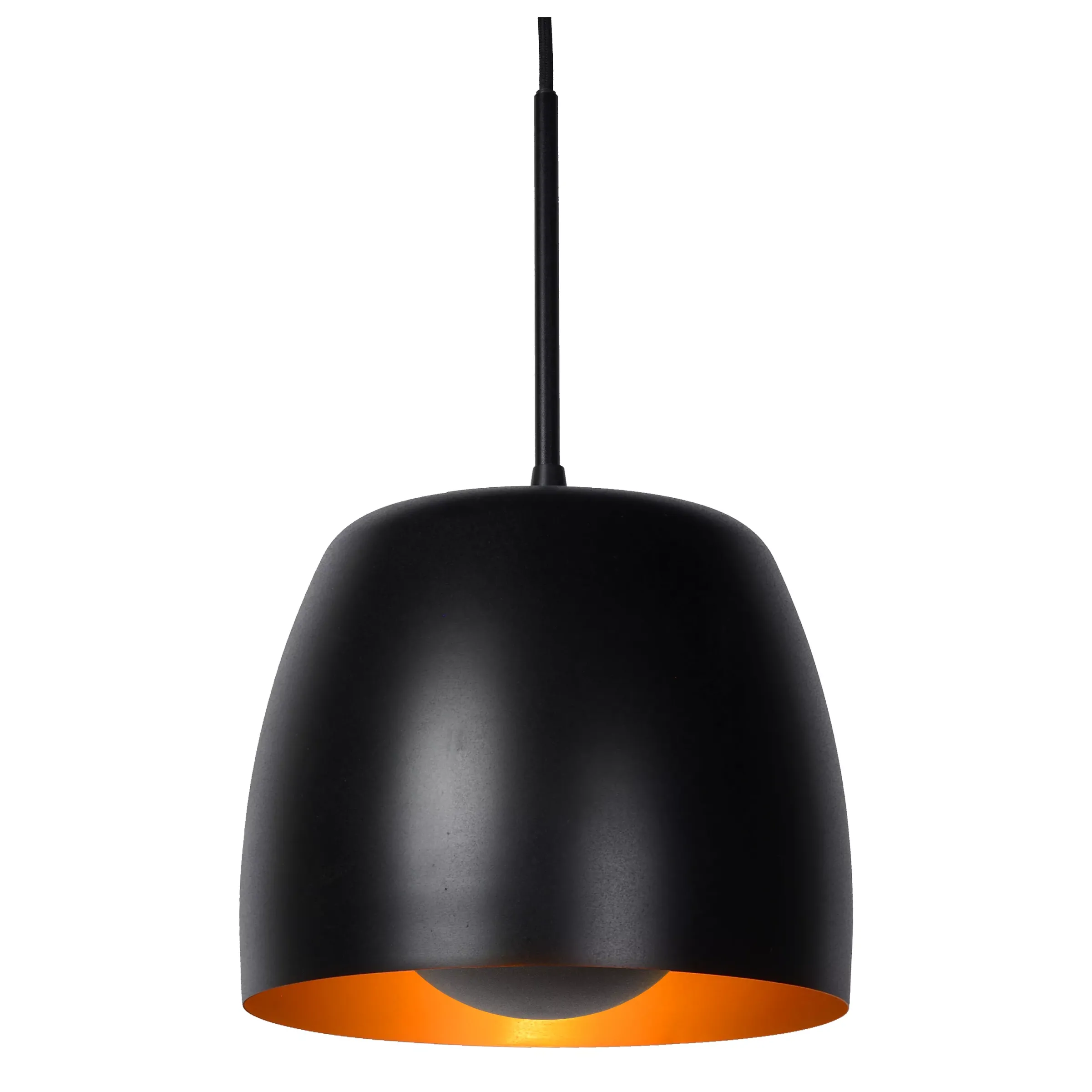 NOLAN - Hanglamp - 3xE27 - Zwart*Lucide Outlet