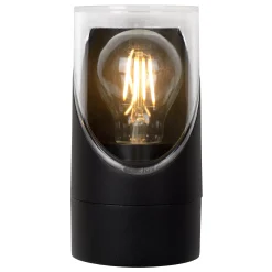 NORMAN - Wandlamp Binnen/Buiten - Ø 9 cm - 1xE27 - IP65 - Zwart*Lucide Flash Sale