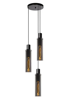 ORLANDO - Hanglamp - Ø 32 cm - 3xE27 - Fumé*Lucide Shop