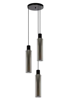 ORLANDO - Hanglamp - Ø 32 cm - 3xE27 - Fumé*Lucide Shop