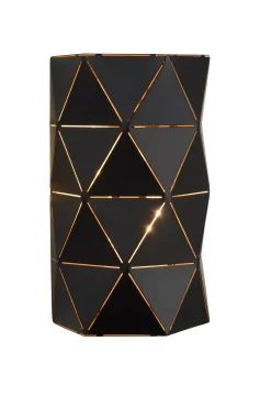 OTONA - Wandlamp - 2xE14 - Zwart*Lucide Hot