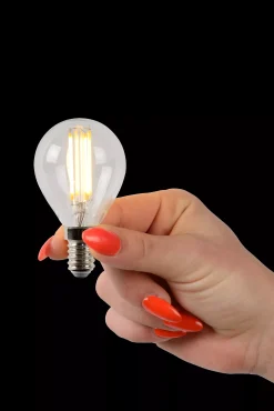 P45 - Filament lamp - Ø 4,5 cm - LED Dimb. - E14 - 1x4W 2700K - Transparant*Lucide Clearance